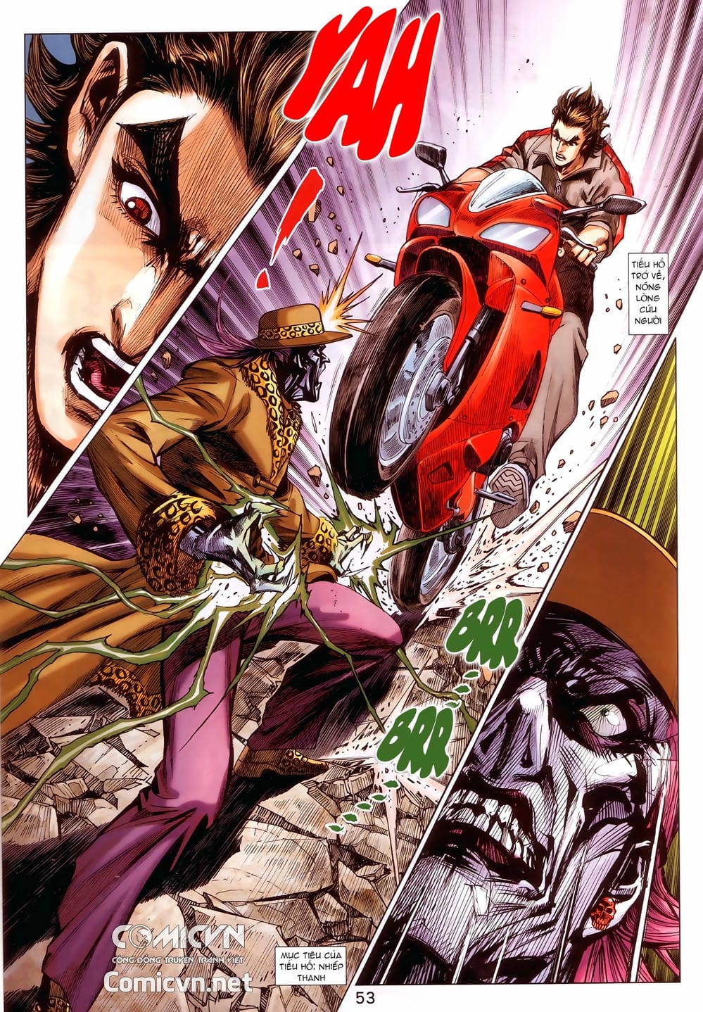 Truyện Tranh Tân Tác Long Hổ Môn trang 4