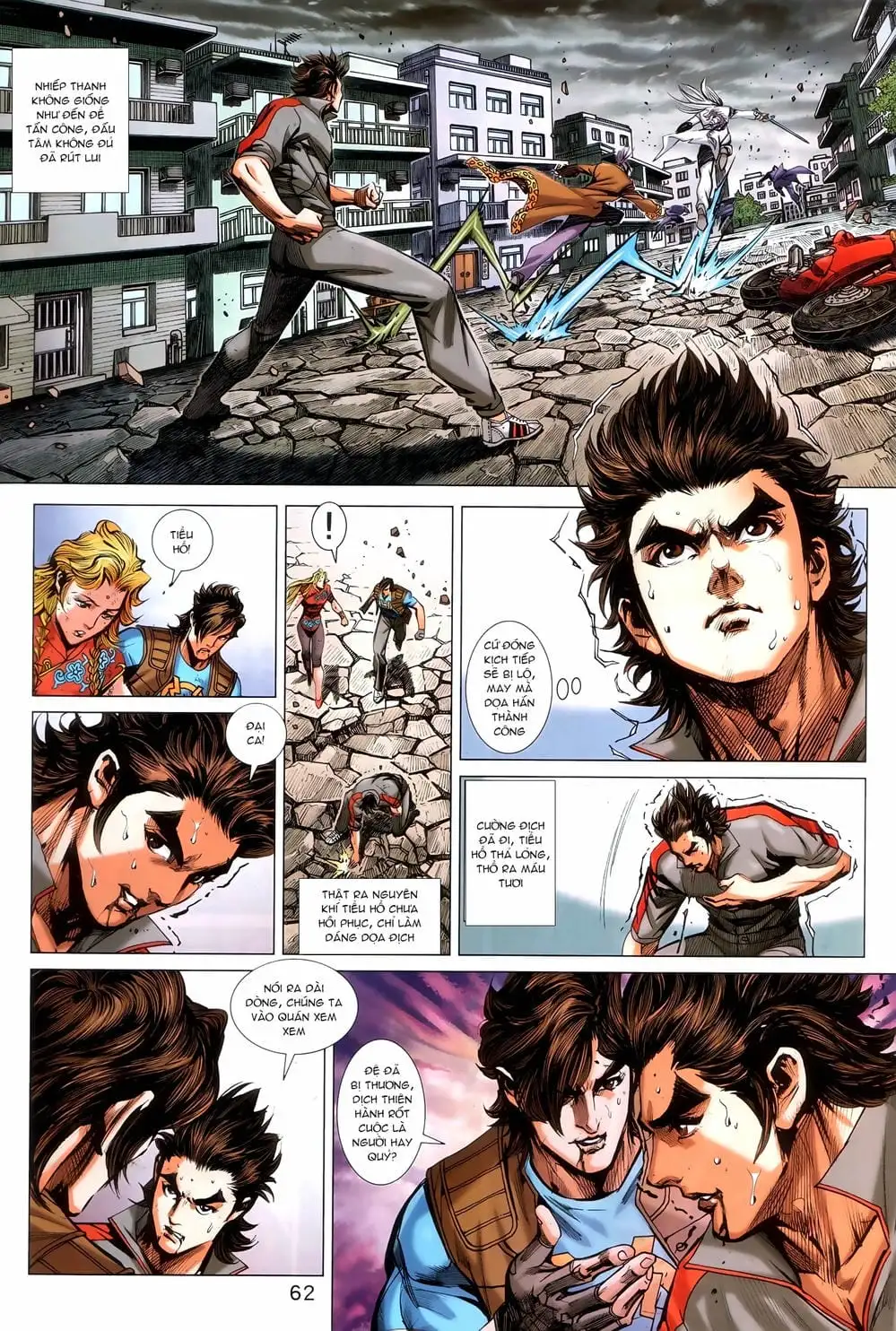 Truyện Tranh Tân Tác Long Hổ Môn trang 4