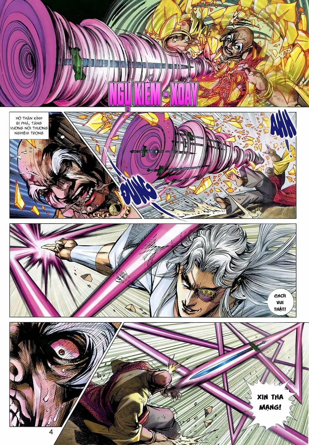Truyện Tranh Tân Tác Long Hổ Môn trang 4