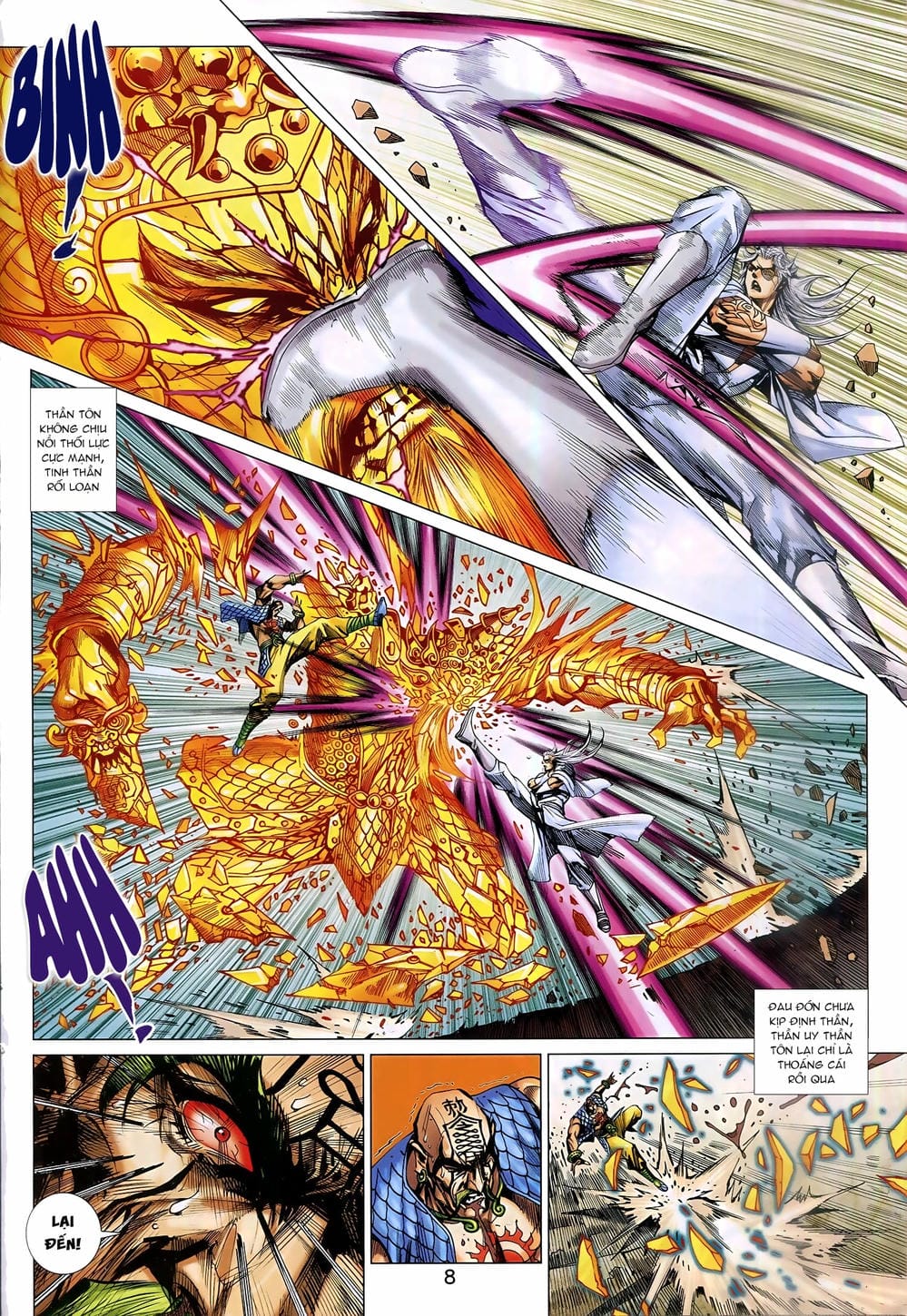 Truyện Tranh Tân Tác Long Hổ Môn trang 4