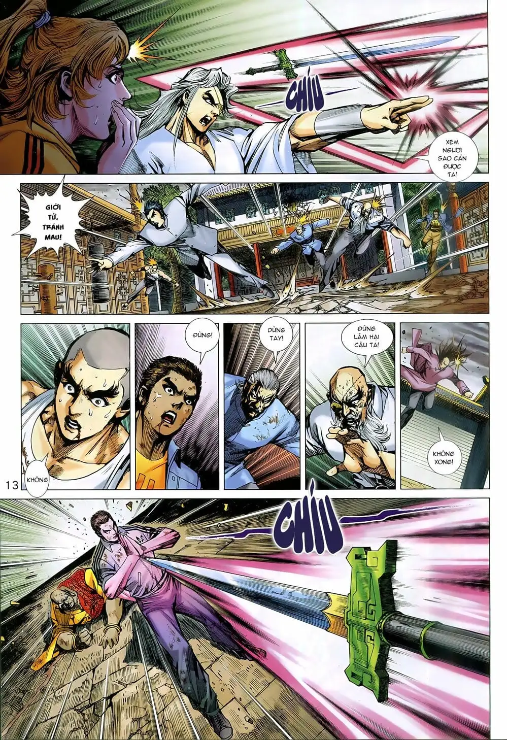 Truyện Tranh Tân Tác Long Hổ Môn trang 4