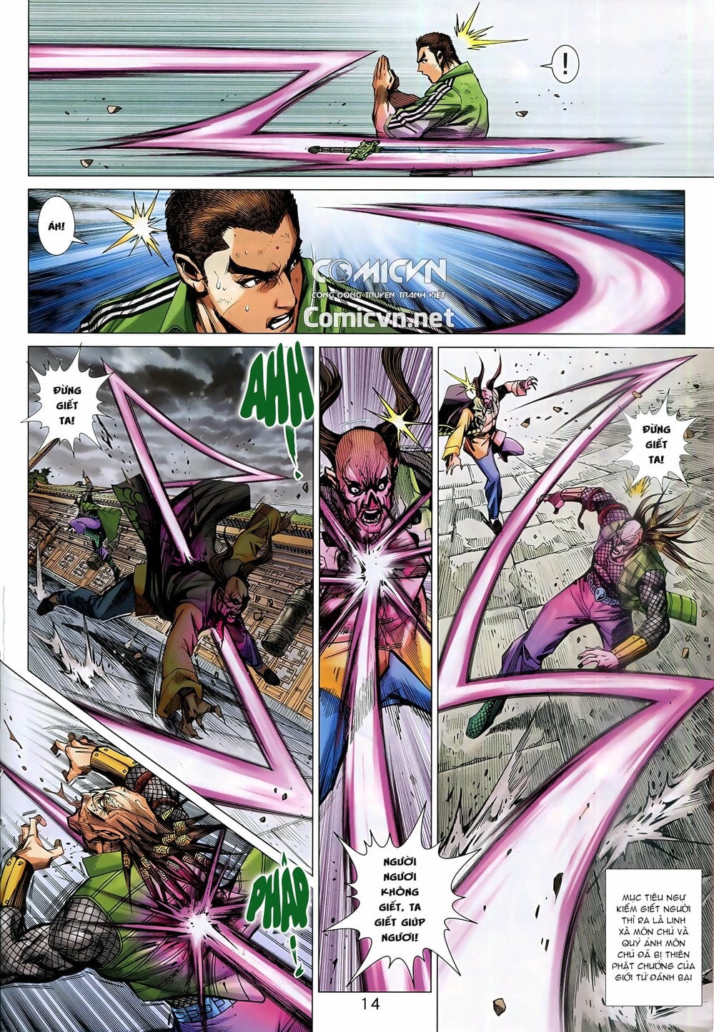 Truyện Tranh Tân Tác Long Hổ Môn trang 4