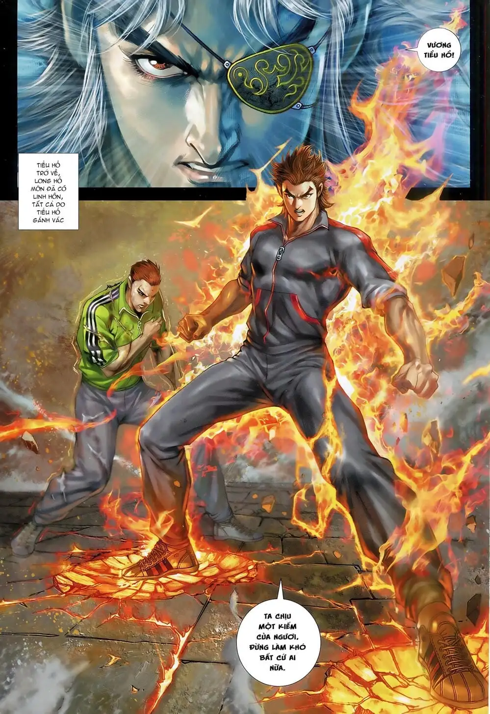 Truyện Tranh Tân Tác Long Hổ Môn trang 4