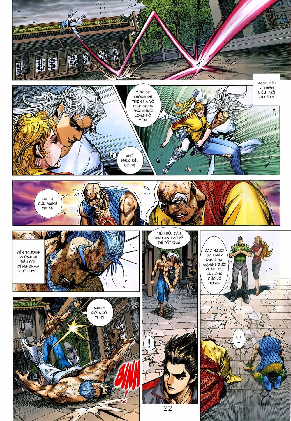 Truyện Tranh Tân Tác Long Hổ Môn trang 4