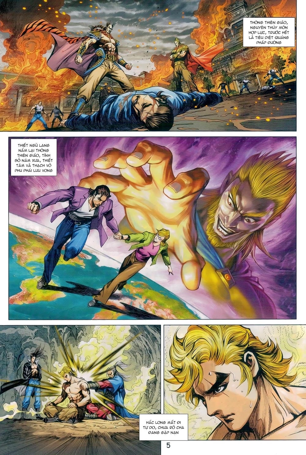Truyện Tranh Tân Tác Long Hổ Môn trang 4