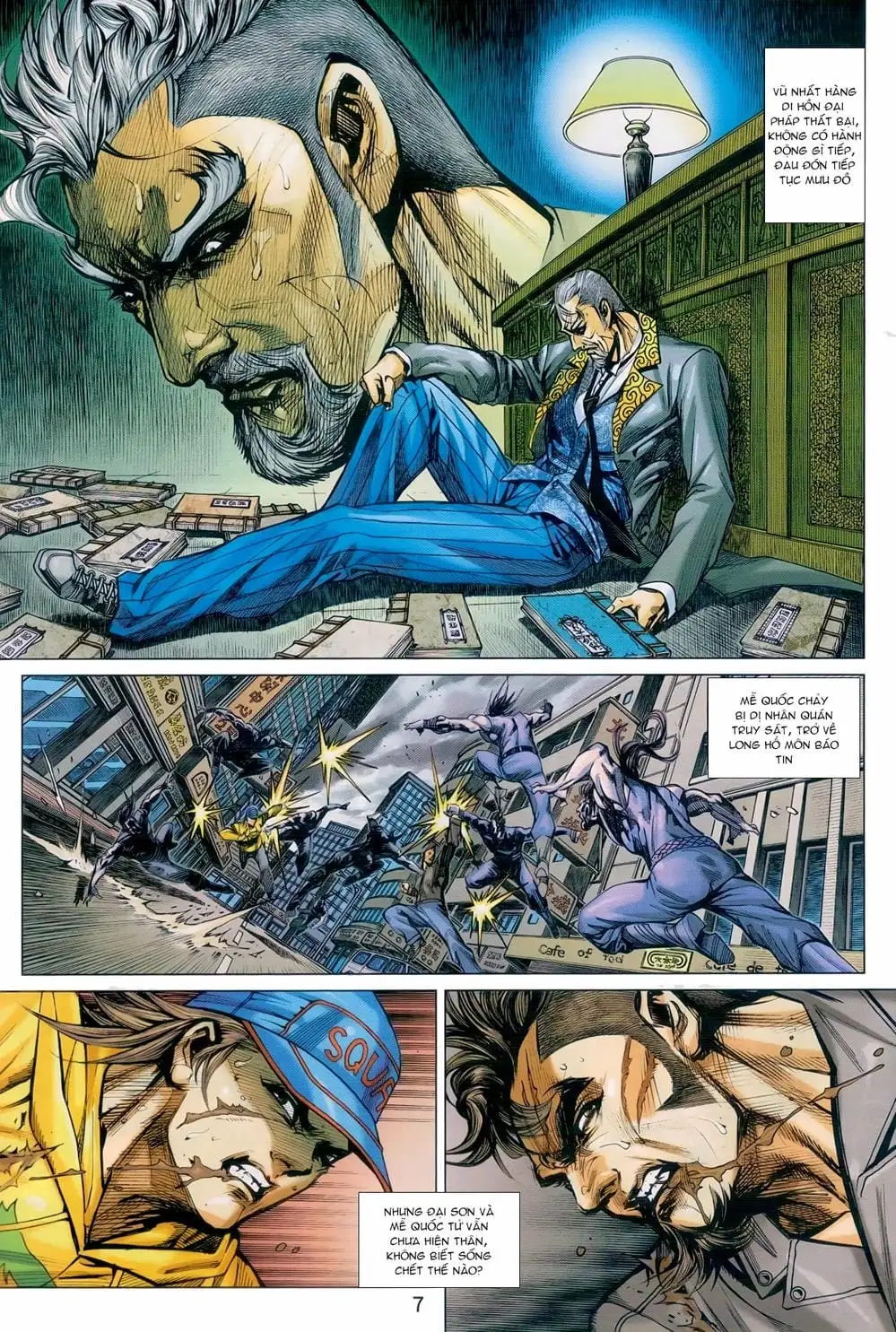 Truyện Tranh Tân Tác Long Hổ Môn trang 4