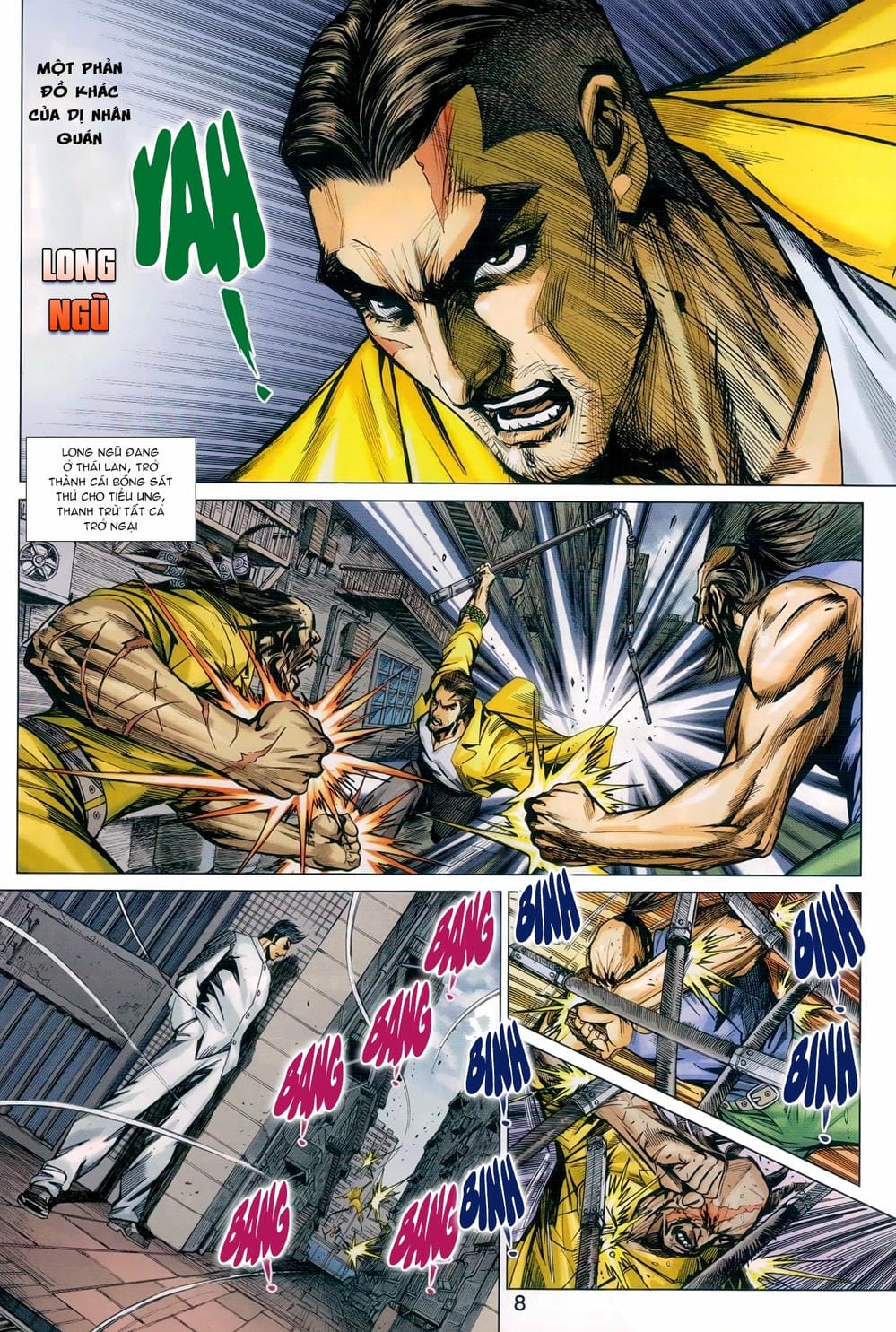 Truyện Tranh Tân Tác Long Hổ Môn trang 4