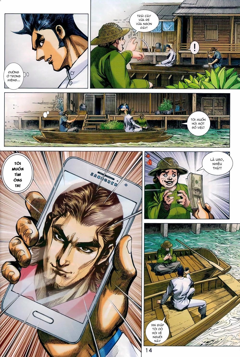 Truyện Tranh Tân Tác Long Hổ Môn trang 4