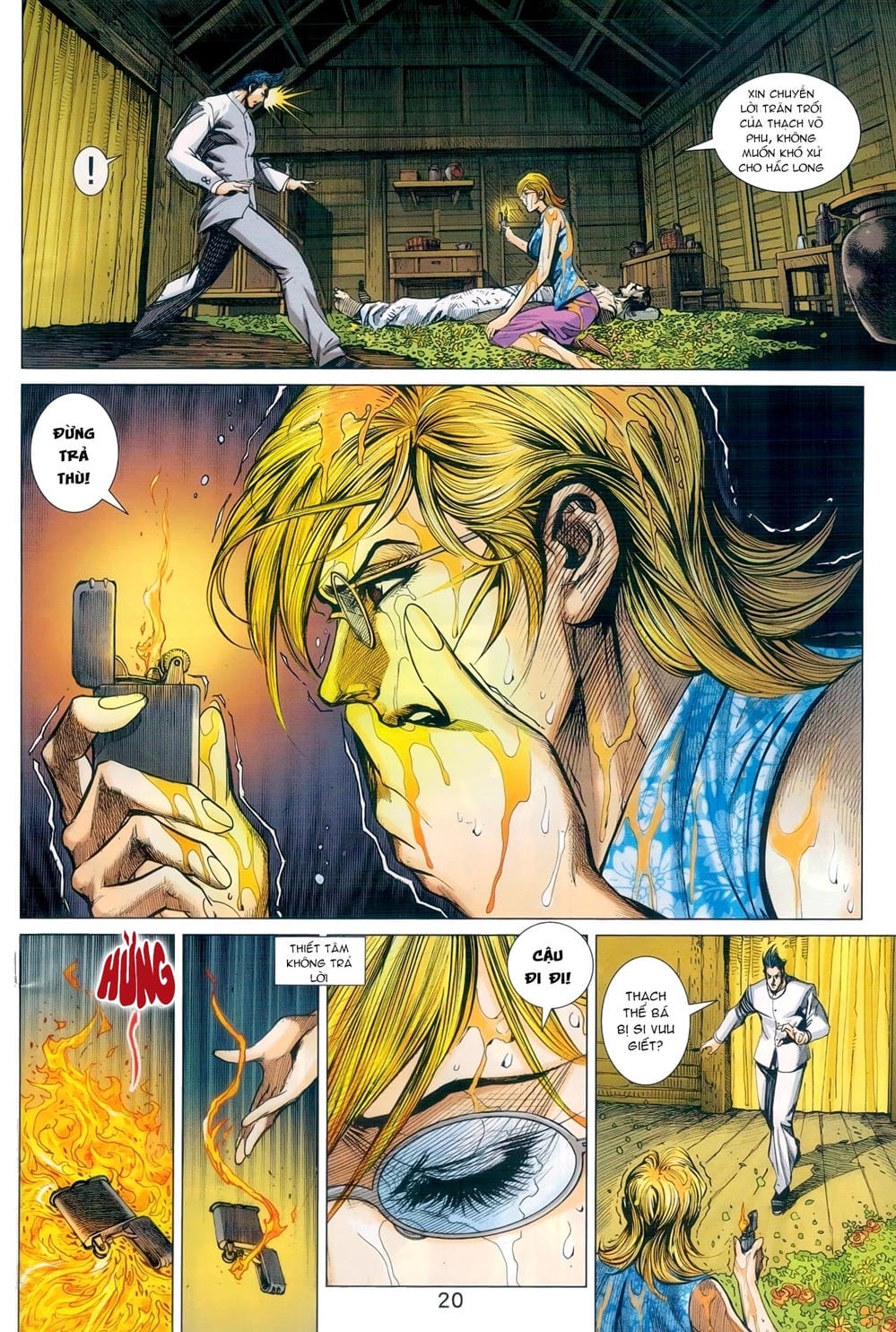 Truyện Tranh Tân Tác Long Hổ Môn trang 4