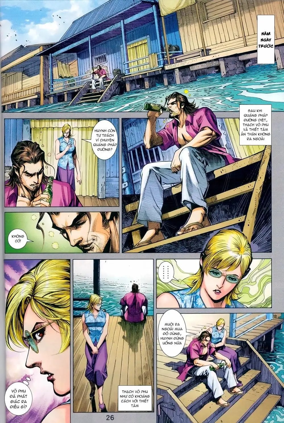 Truyện Tranh Tân Tác Long Hổ Môn trang 4