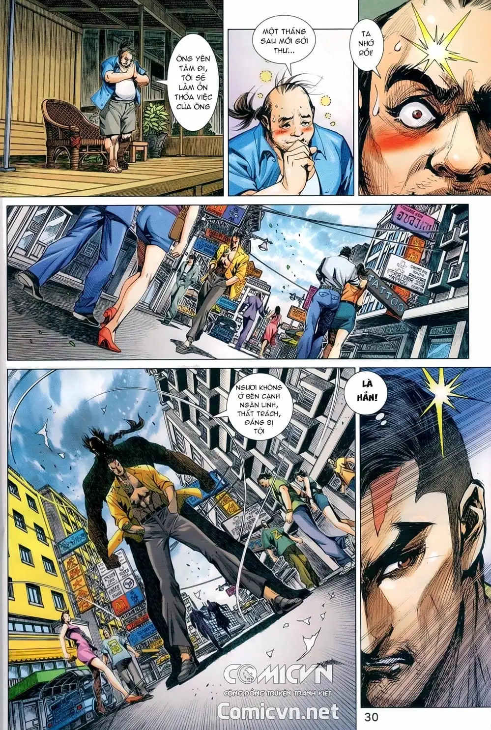 Truyện Tranh Tân Tác Long Hổ Môn trang 4