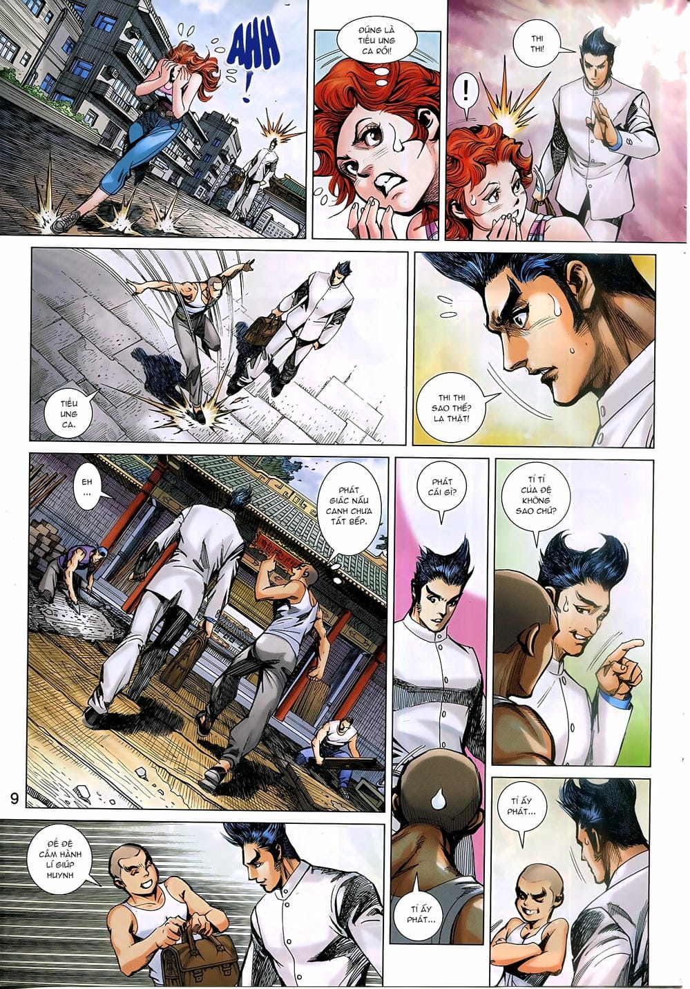 Truyện Tranh Tân Tác Long Hổ Môn trang 4