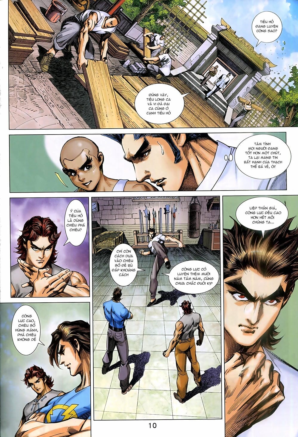 Truyện Tranh Tân Tác Long Hổ Môn trang 4