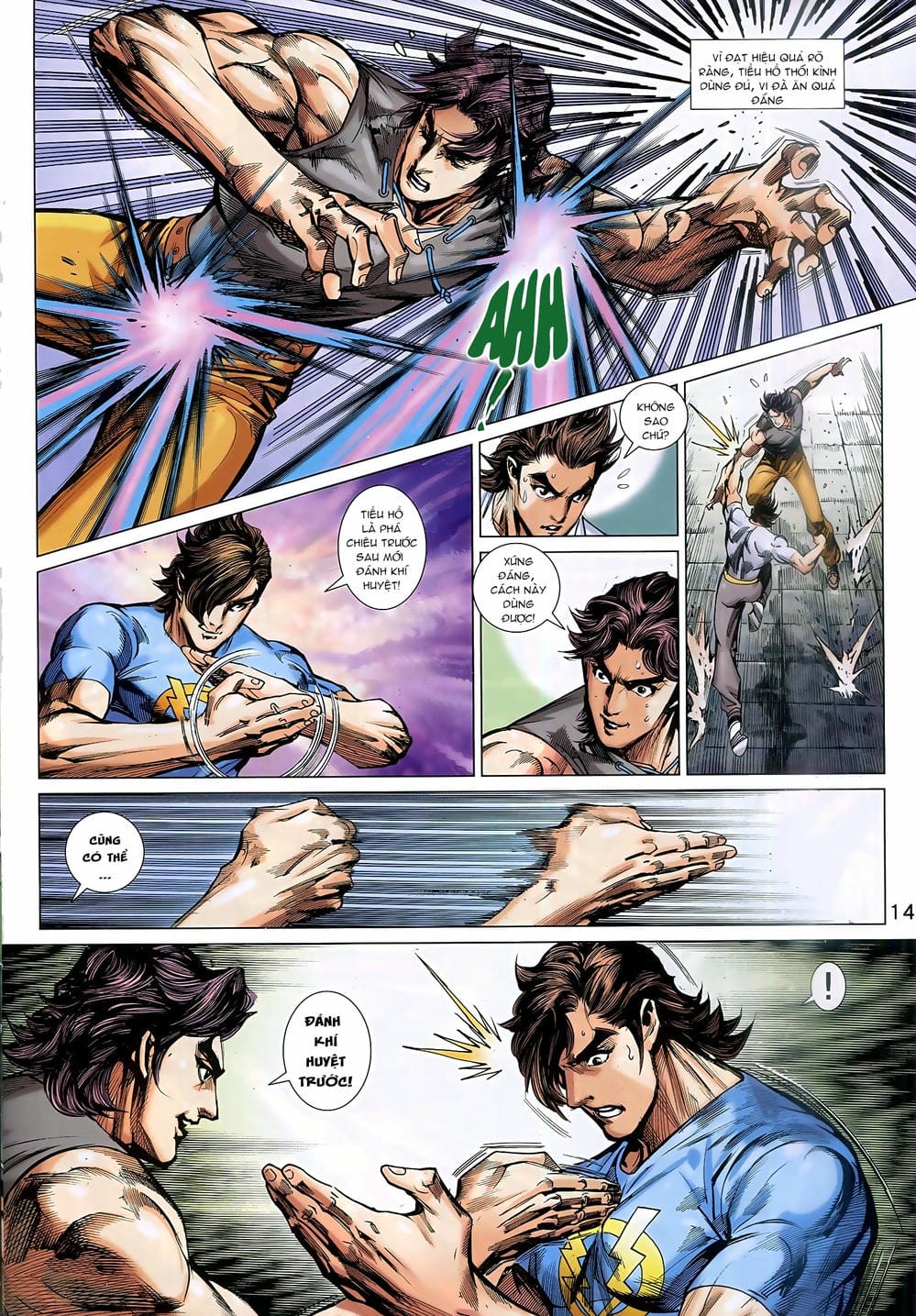 Truyện Tranh Tân Tác Long Hổ Môn trang 4