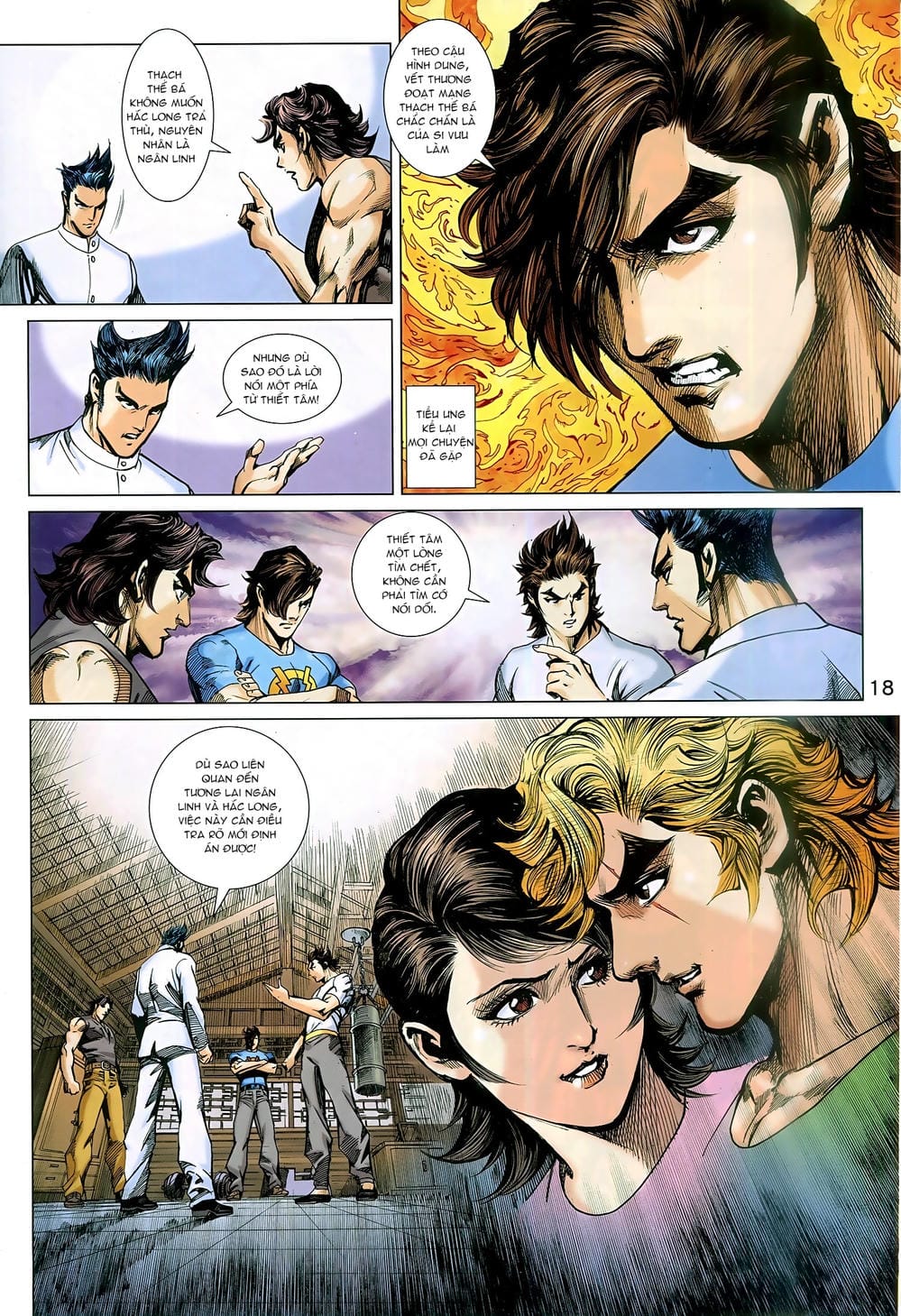Truyện Tranh Tân Tác Long Hổ Môn trang 4