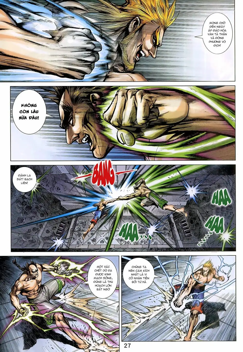 Truyện Tranh Tân Tác Long Hổ Môn trang 4