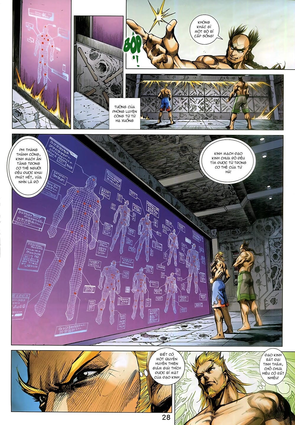 Truyện Tranh Tân Tác Long Hổ Môn trang 4