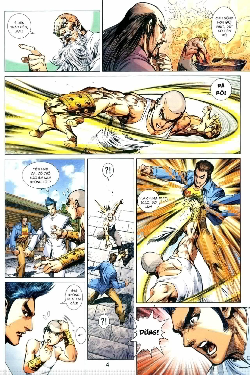 Truyện Tranh Tân Tác Long Hổ Môn trang 4
