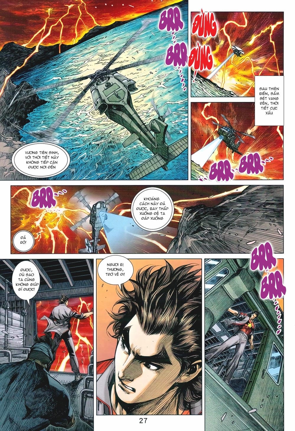 Truyện Tranh Tân Tác Long Hổ Môn trang 4