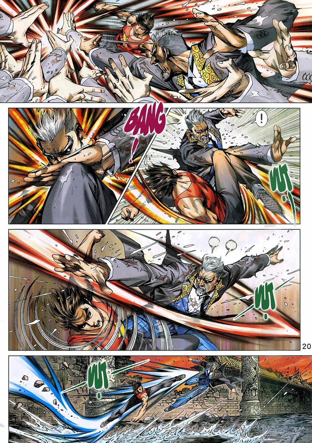 Truyện Tranh Tân Tác Long Hổ Môn trang 4