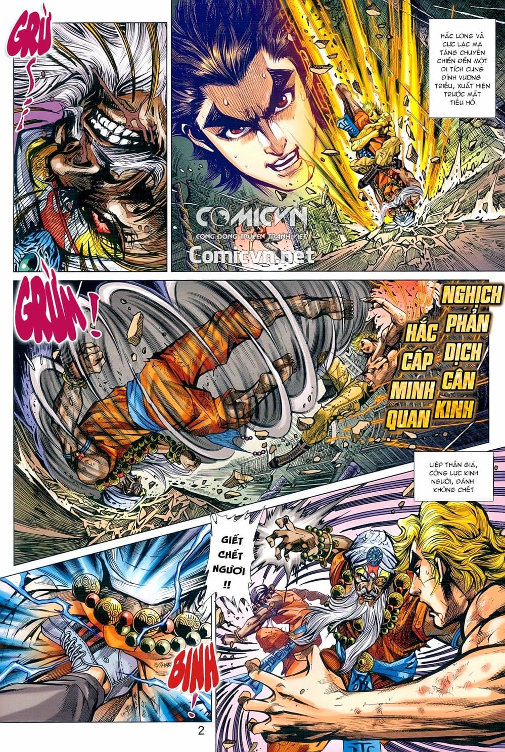 Truyện Tranh Tân Tác Long Hổ Môn trang 4