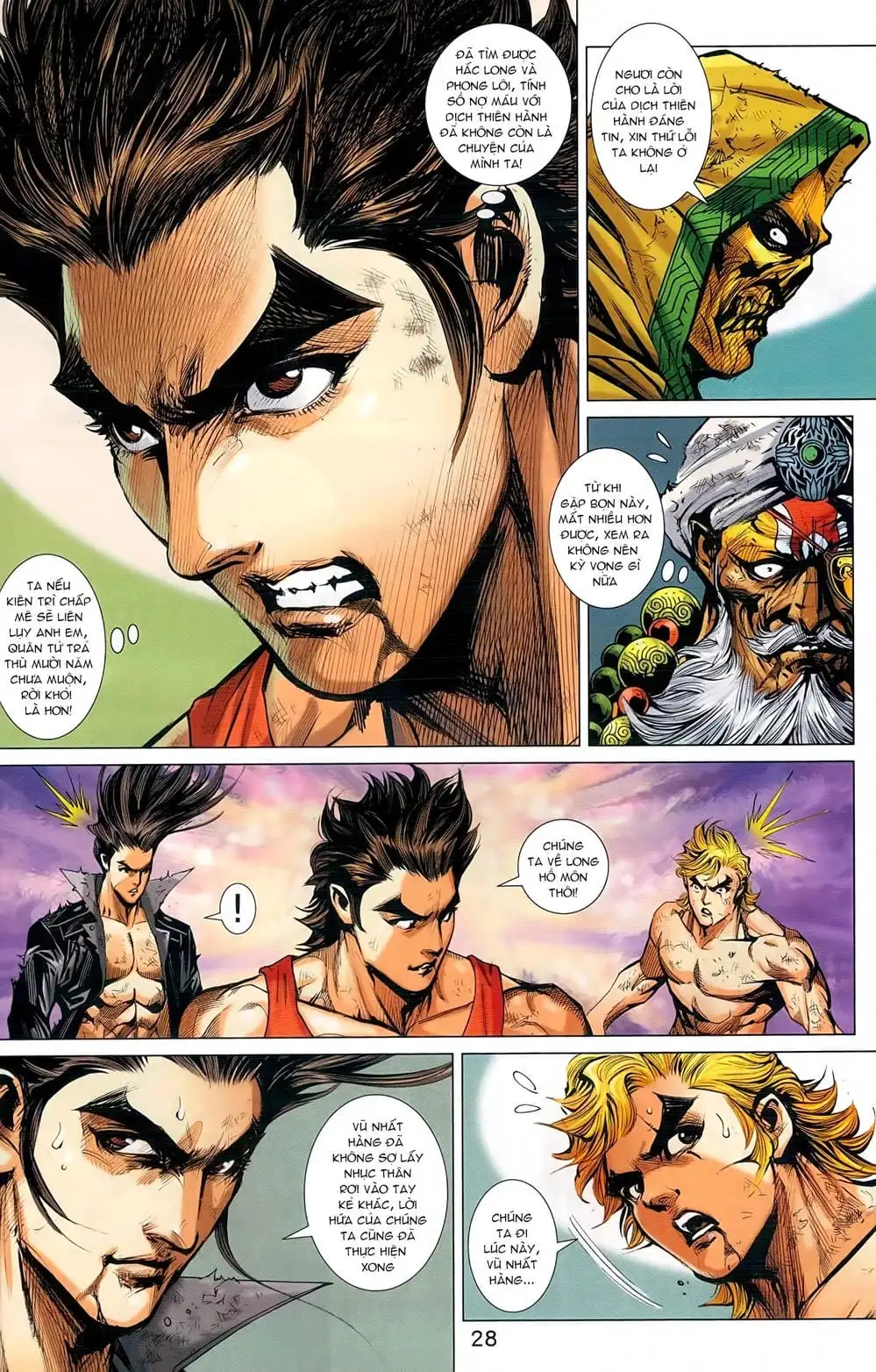 Truyện Tranh Tân Tác Long Hổ Môn trang 4