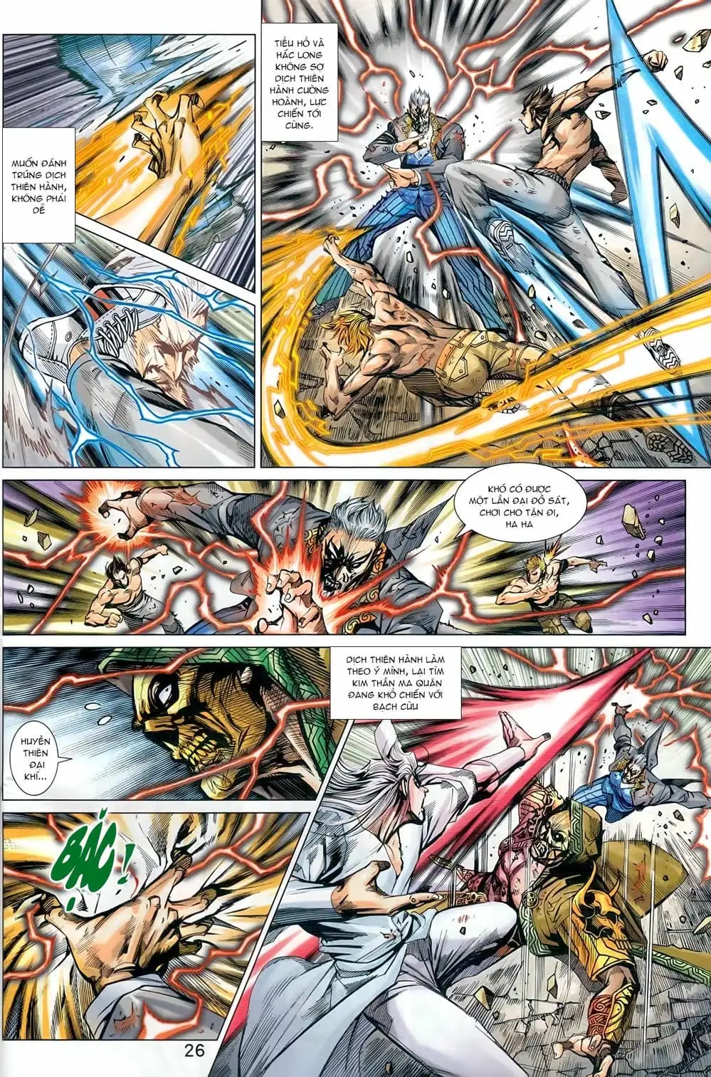 Truyện Tranh Tân Tác Long Hổ Môn trang 4