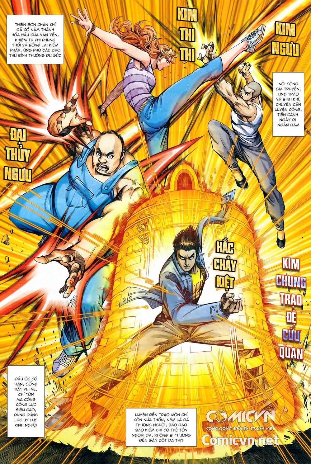 Truyện Tranh Tân Tác Long Hổ Môn trang 4
