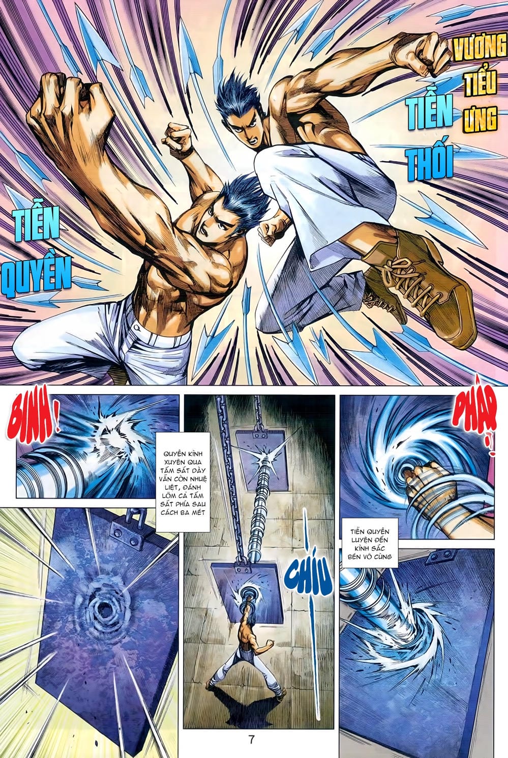 Truyện Tranh Tân Tác Long Hổ Môn trang 4