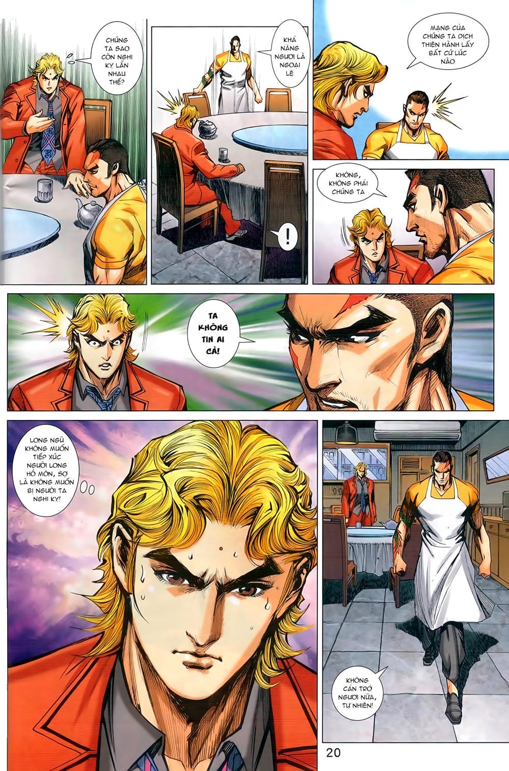 Truyện Tranh Tân Tác Long Hổ Môn trang 4