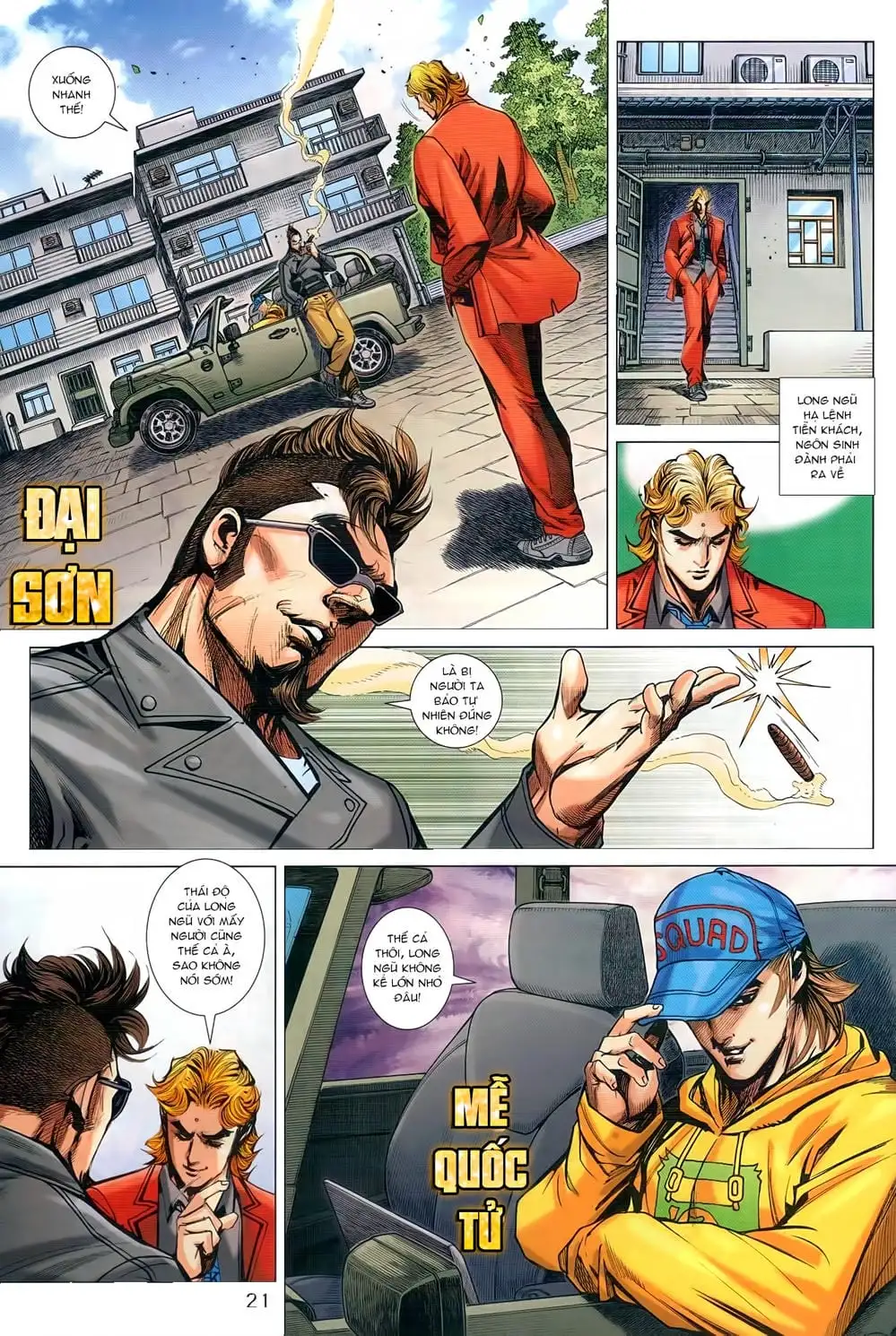 Truyện Tranh Tân Tác Long Hổ Môn trang 4