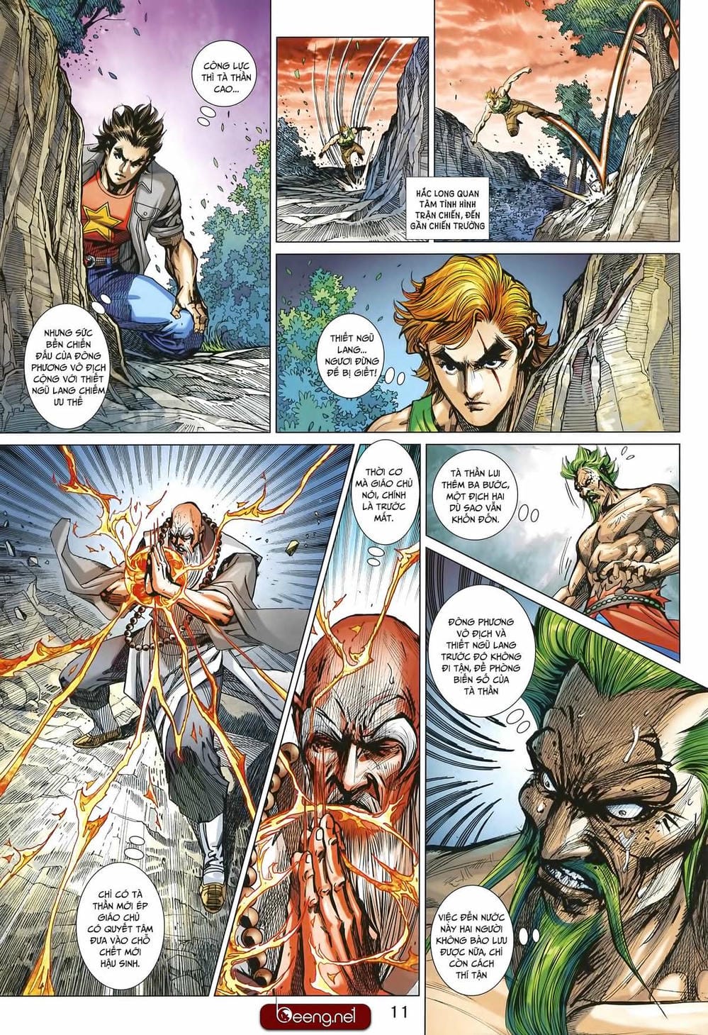 Truyện Tranh Tân Tác Long Hổ Môn trang 4