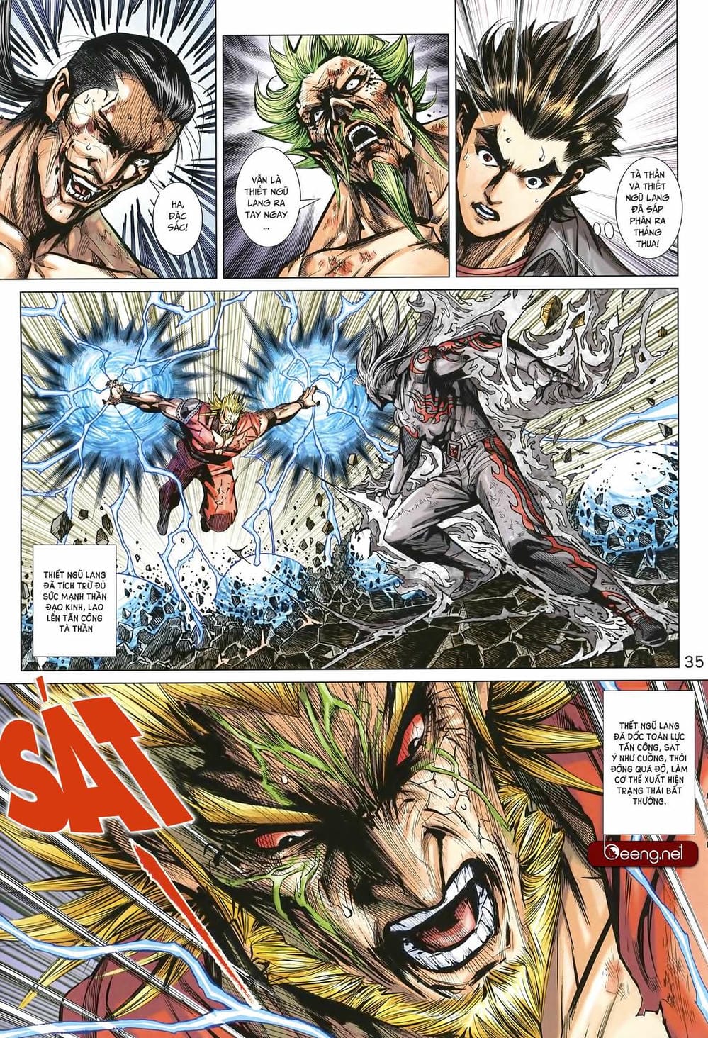 Truyện Tranh Tân Tác Long Hổ Môn trang 4