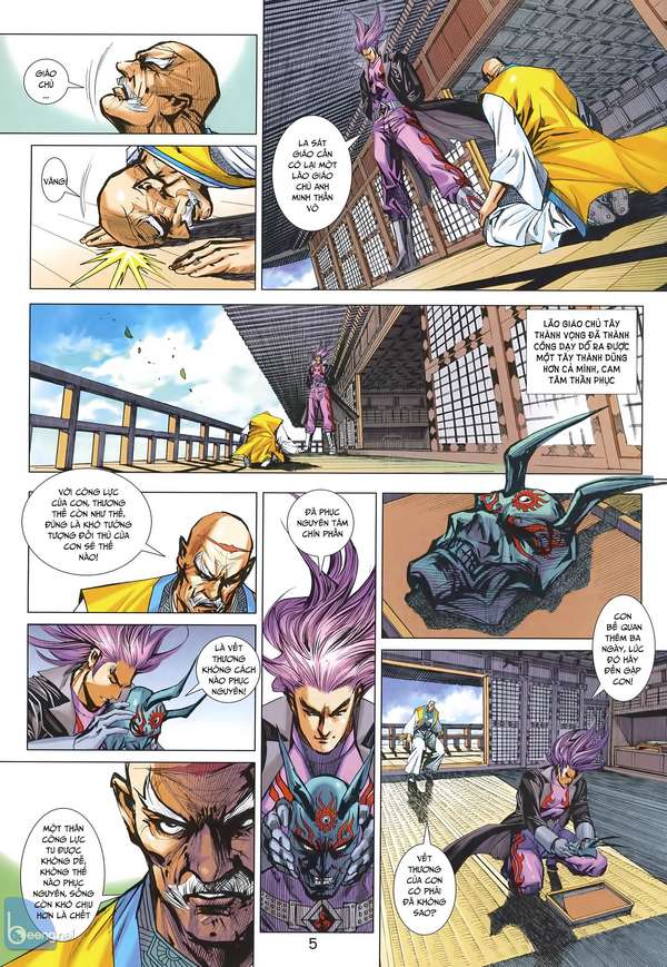 Truyện Tranh Tân Tác Long Hổ Môn trang 4
