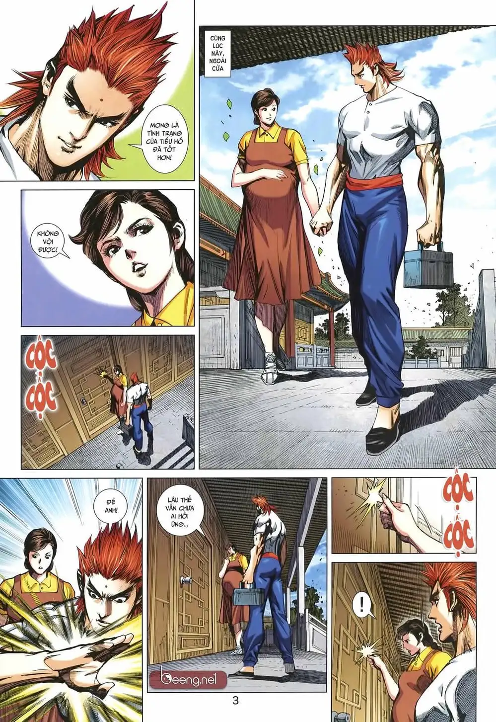 Truyện Tranh Tân Tác Long Hổ Môn trang 4