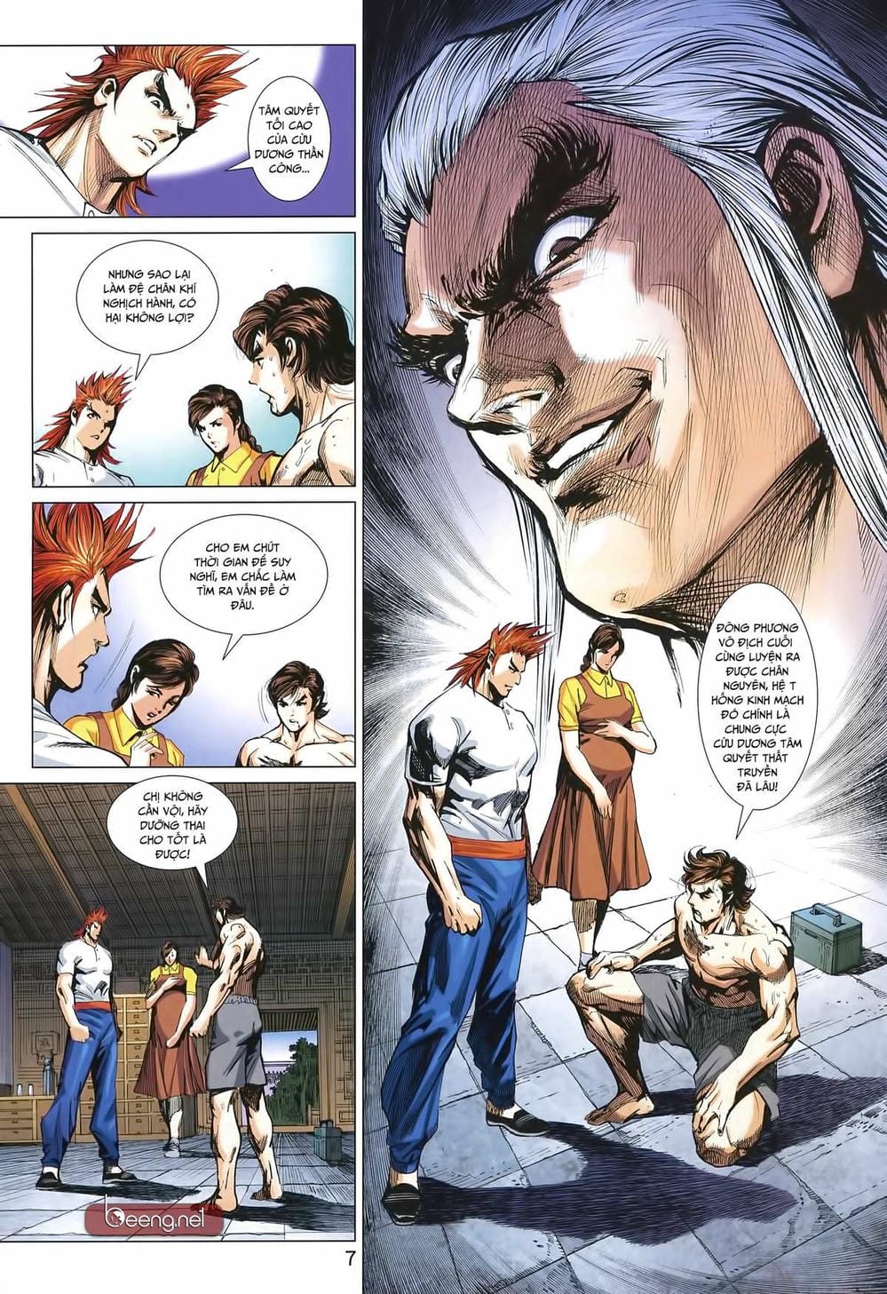 Truyện Tranh Tân Tác Long Hổ Môn trang 4