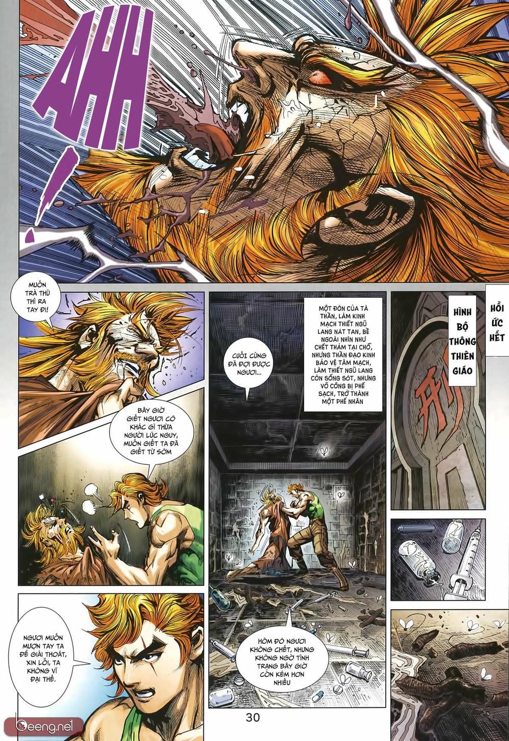 Truyện Tranh Tân Tác Long Hổ Môn trang 4