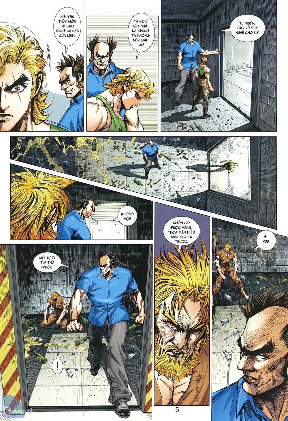 Truyện Tranh Tân Tác Long Hổ Môn trang 4