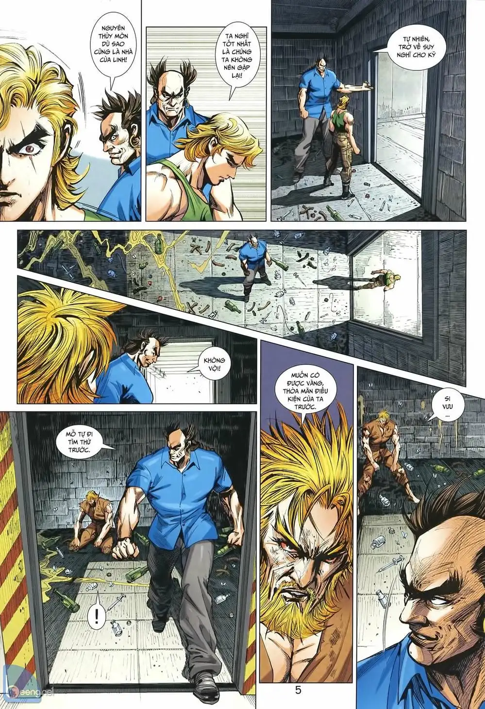 Truyện Tranh Tân Tác Long Hổ Môn trang 4