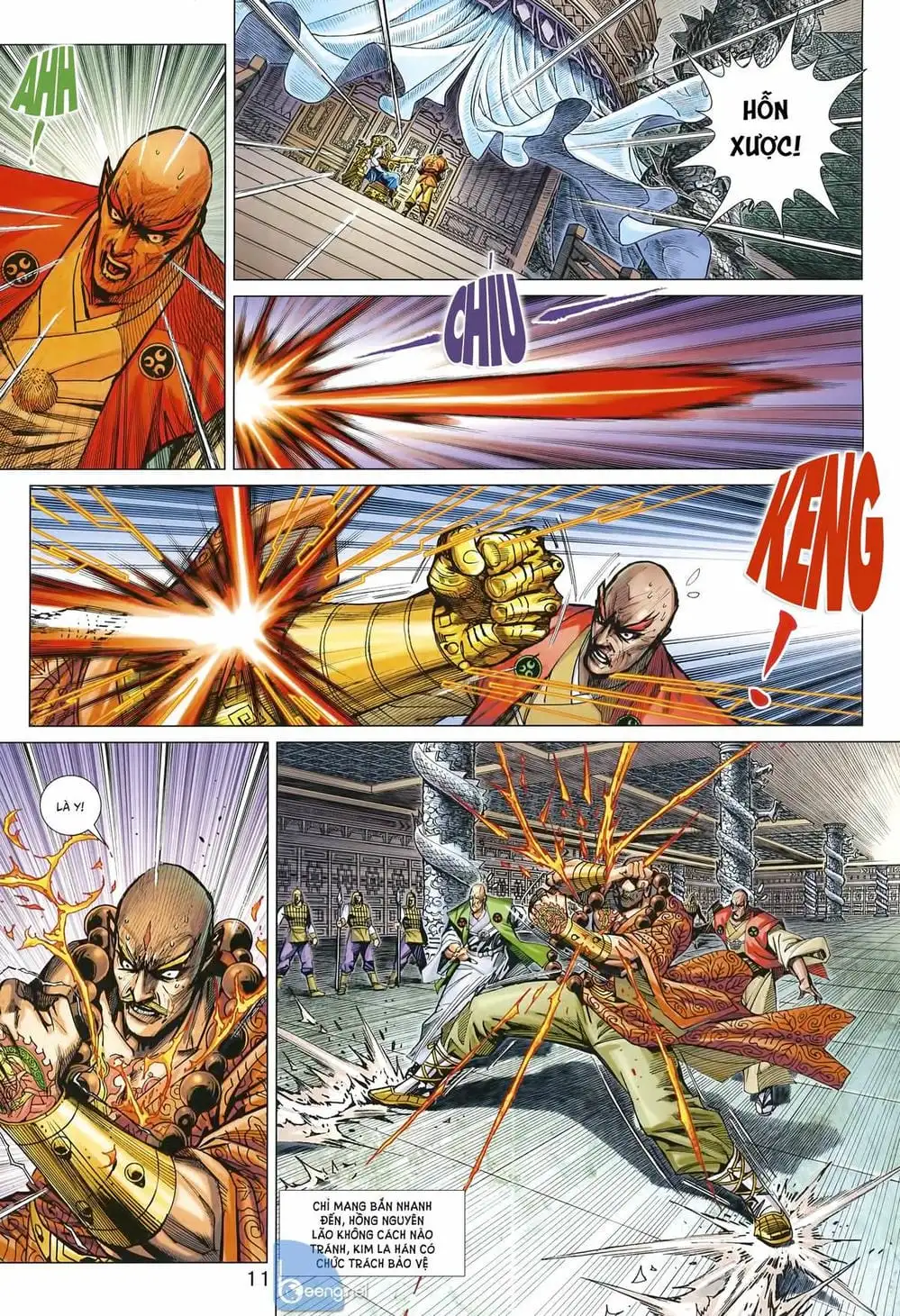 Truyện Tranh Tân Tác Long Hổ Môn trang 4