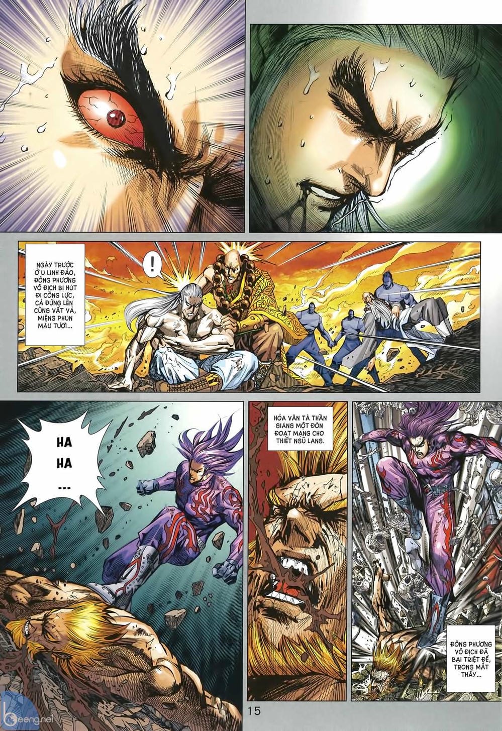 Truyện Tranh Tân Tác Long Hổ Môn trang 4