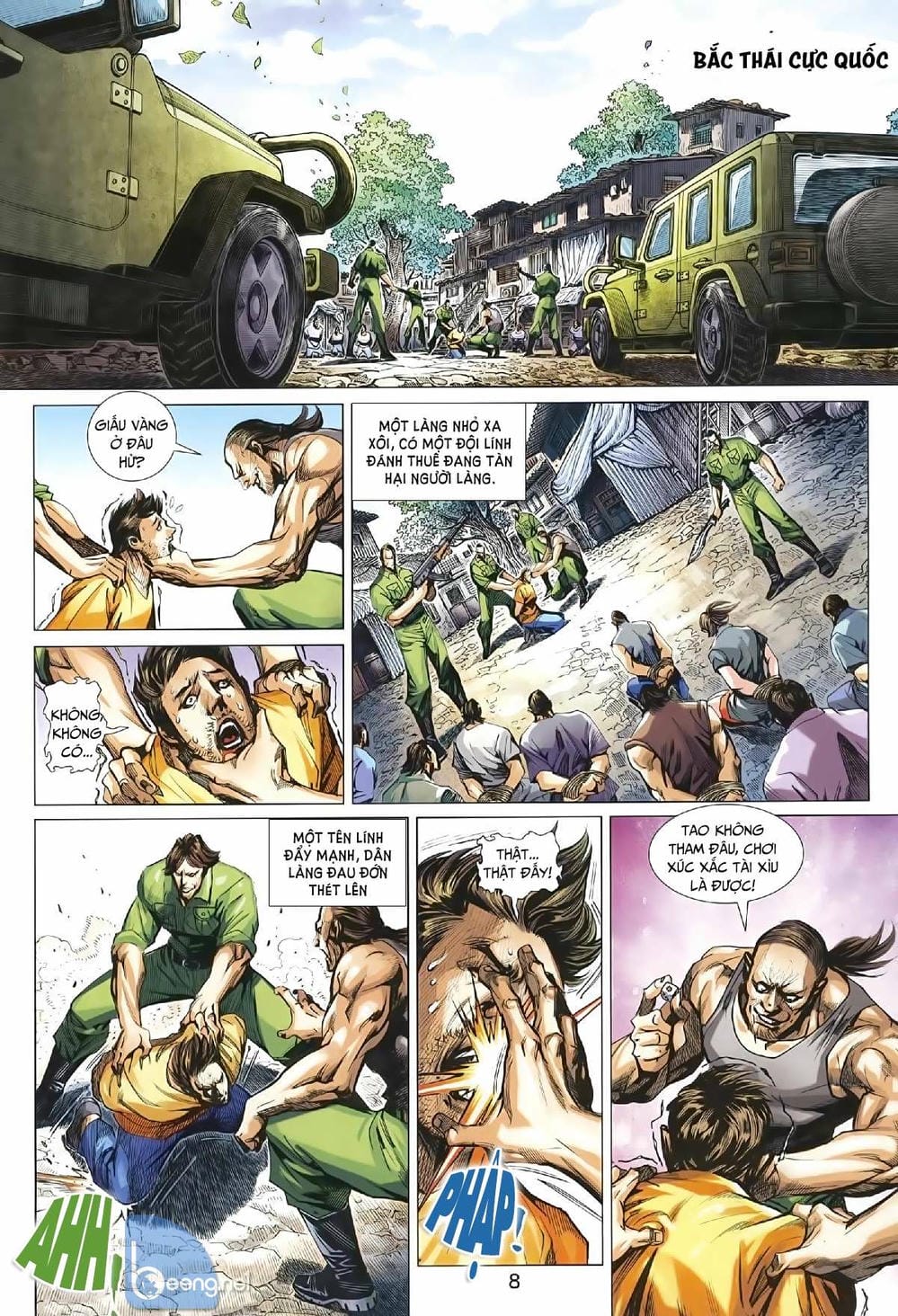 Truyện Tranh Tân Tác Long Hổ Môn trang 4