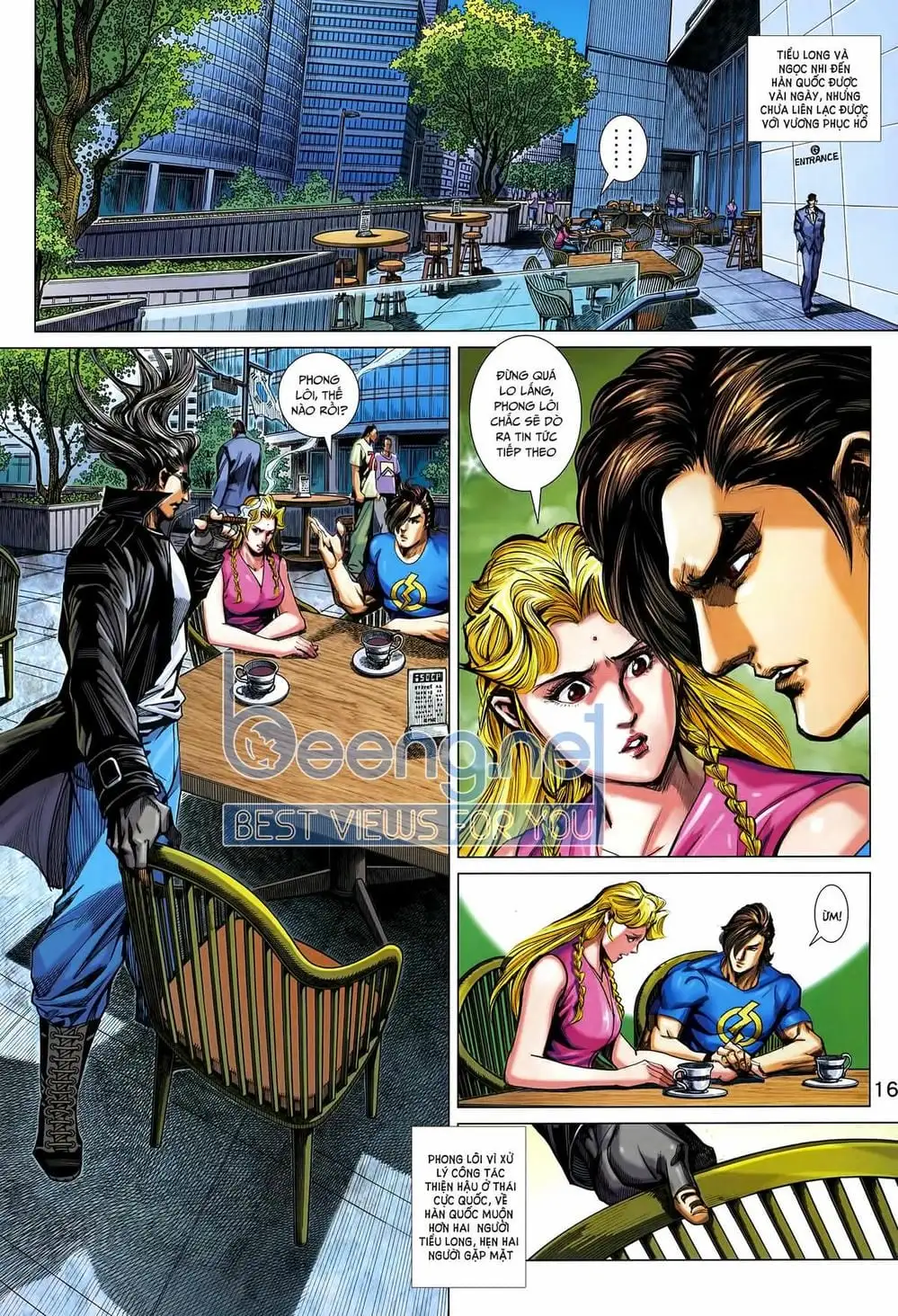 Truyện Tranh Tân Tác Long Hổ Môn trang 4