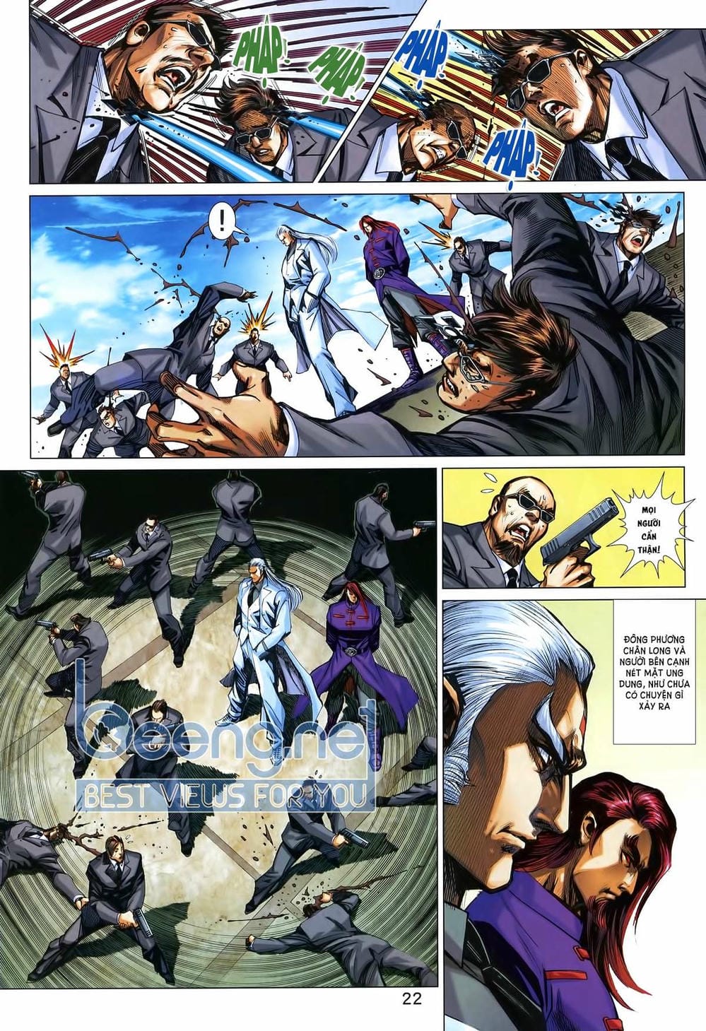 Truyện Tranh Tân Tác Long Hổ Môn trang 4