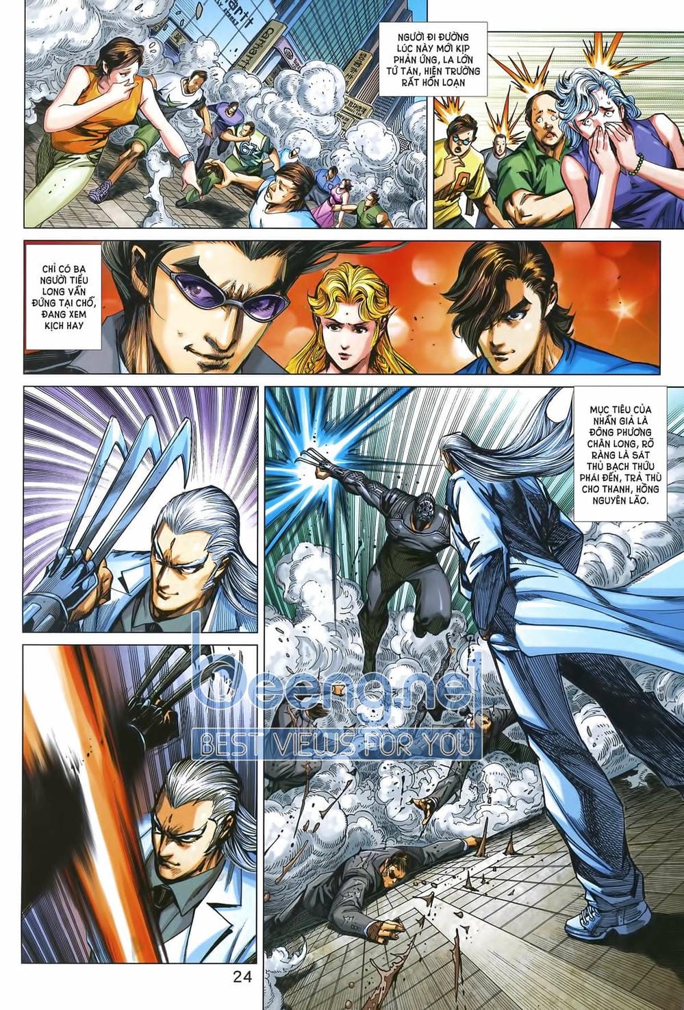 Truyện Tranh Tân Tác Long Hổ Môn trang 4