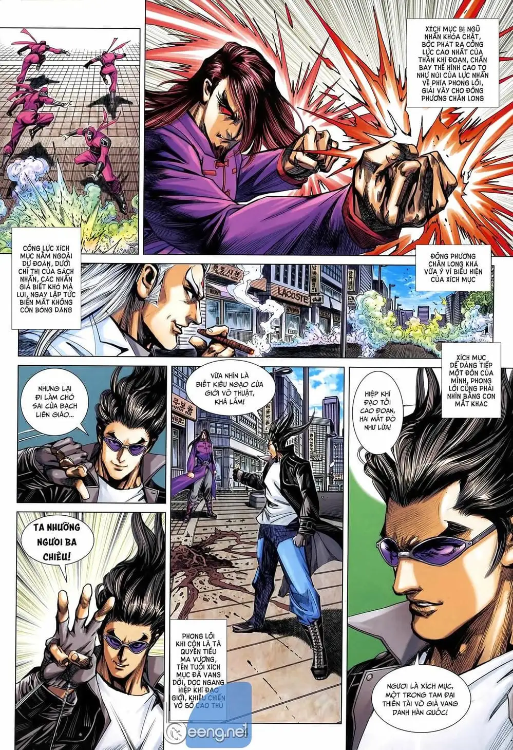 Truyện Tranh Tân Tác Long Hổ Môn trang 4