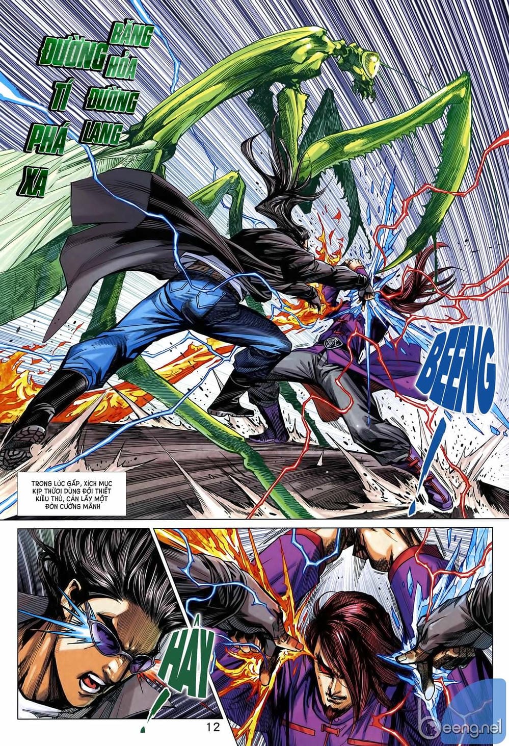 Truyện Tranh Tân Tác Long Hổ Môn trang 4