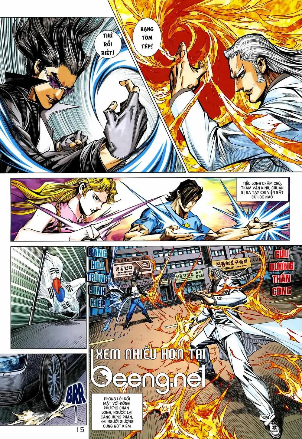 Truyện Tranh Tân Tác Long Hổ Môn trang 4