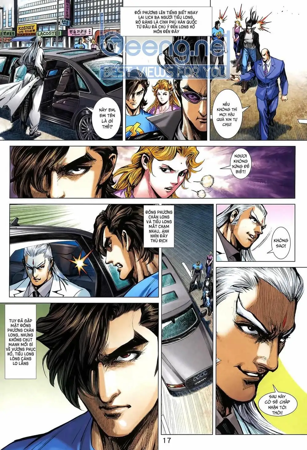 Truyện Tranh Tân Tác Long Hổ Môn trang 4