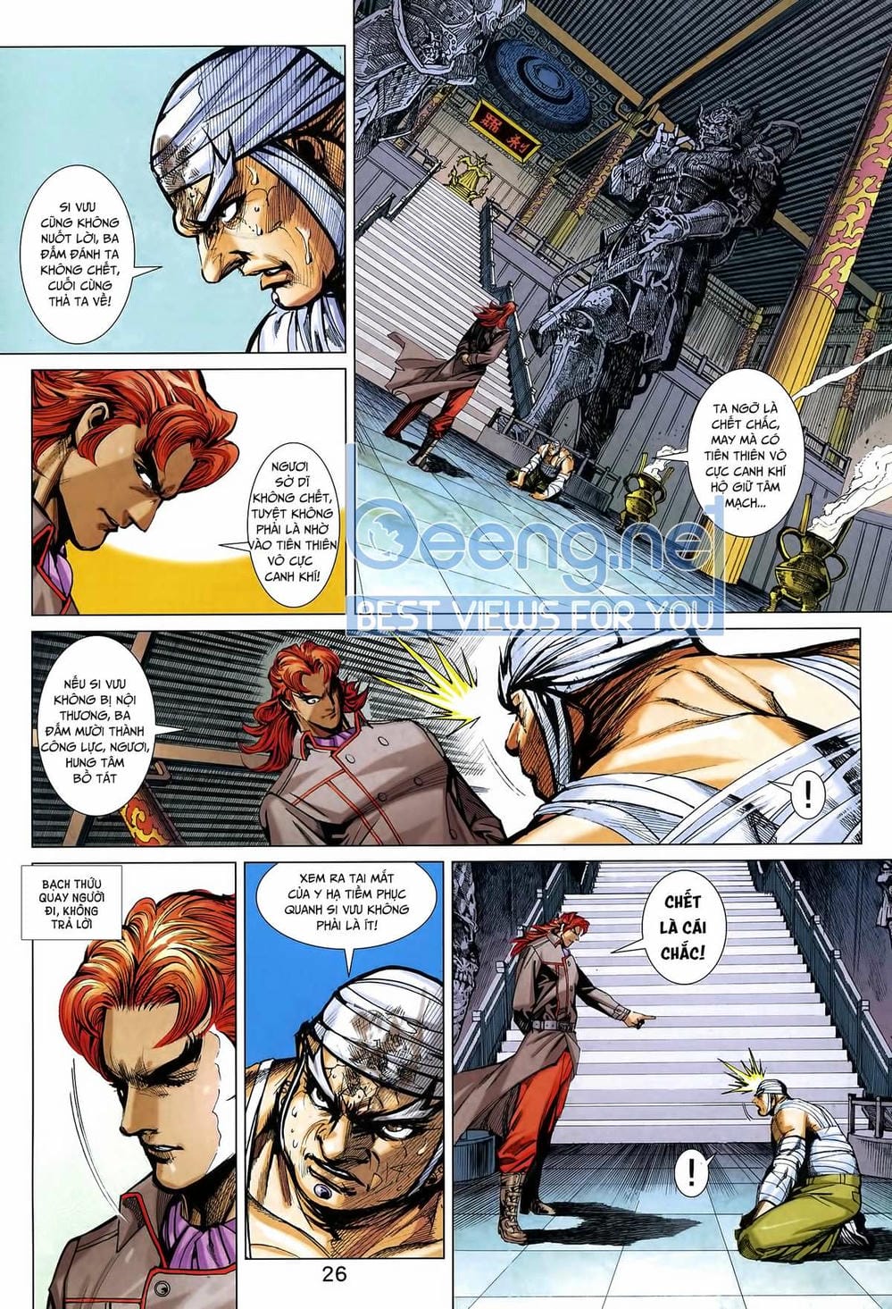 Truyện Tranh Tân Tác Long Hổ Môn trang 4